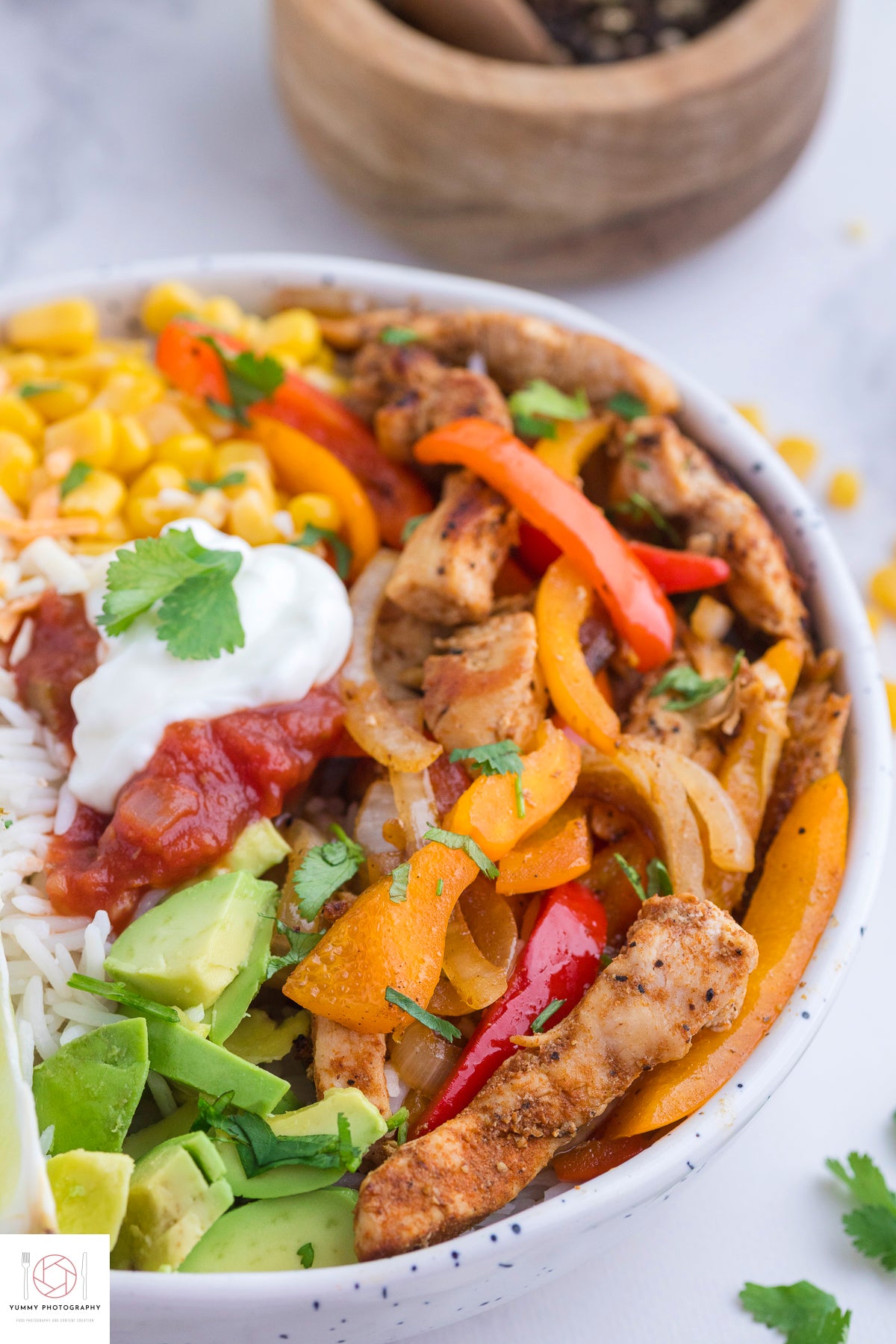 CHICKEN FAJITAS BOWL ( Mini Exclusive)