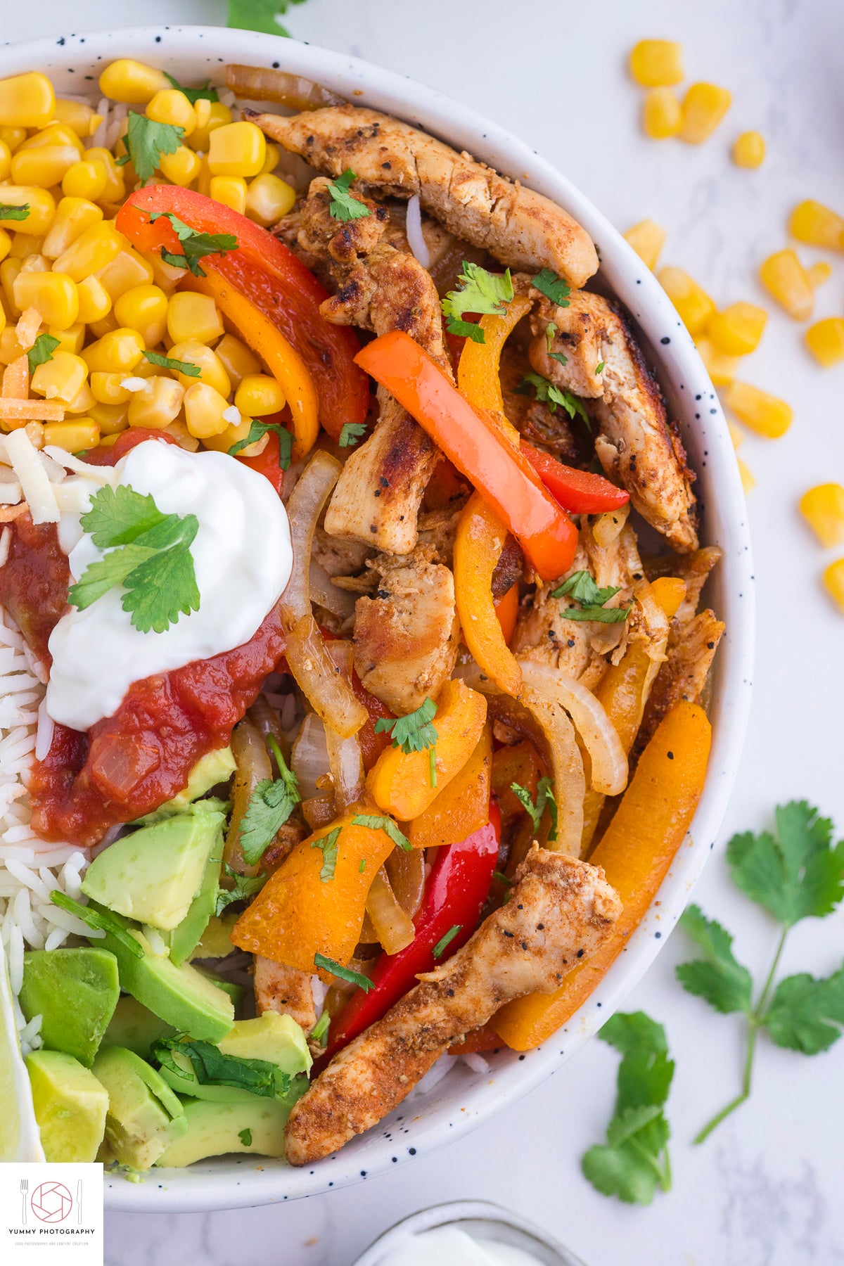 CHICKEN FAJITAS BOWL ( Mini Exclusive)