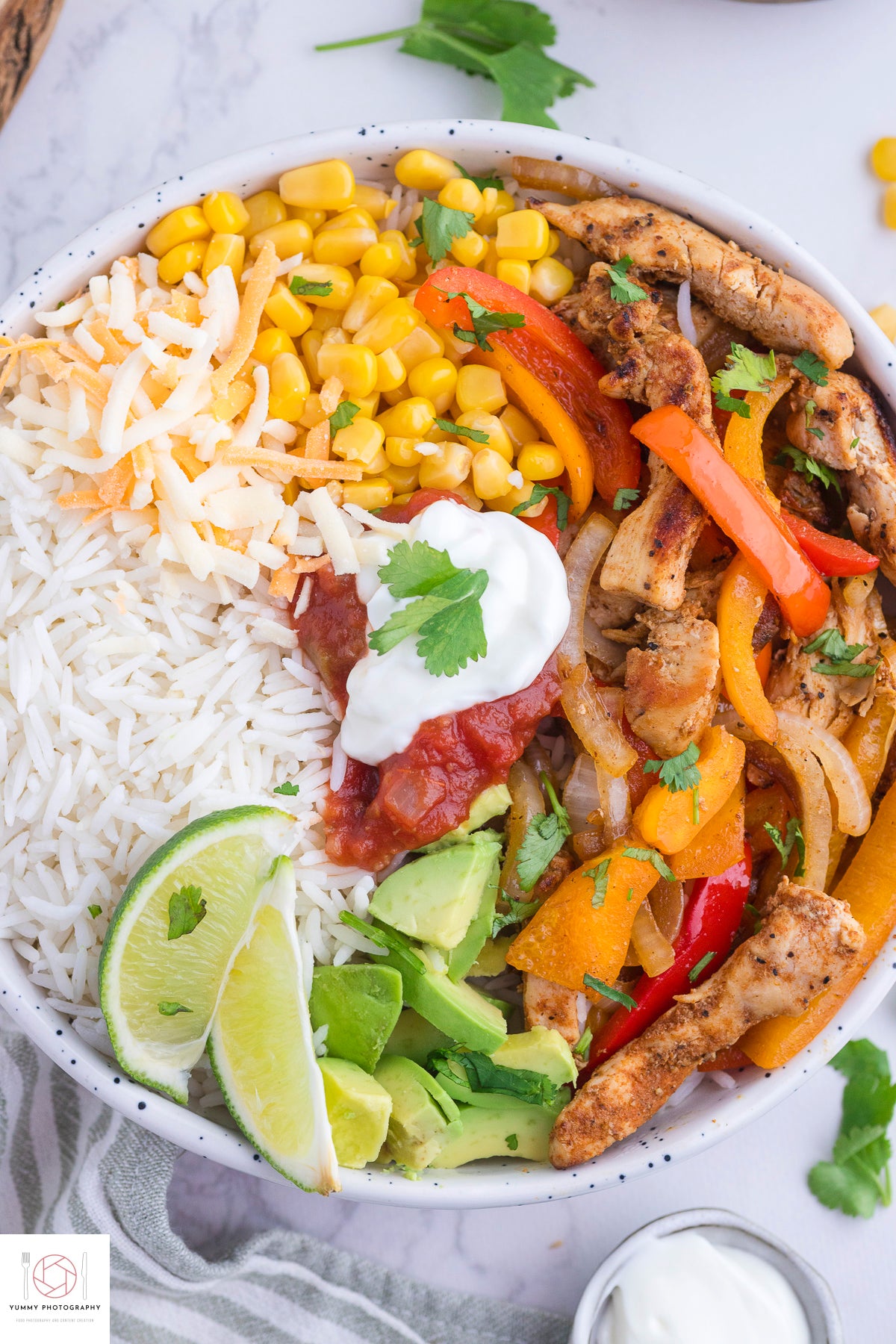 CHICKEN FAJITAS BOWL ( Mini Exclusive)
