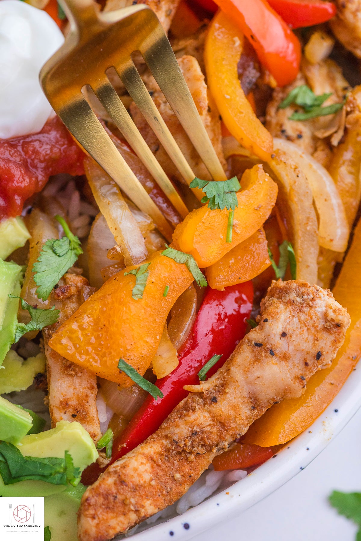 CHICKEN FAJITAS BOWL ( Mini Exclusive)
