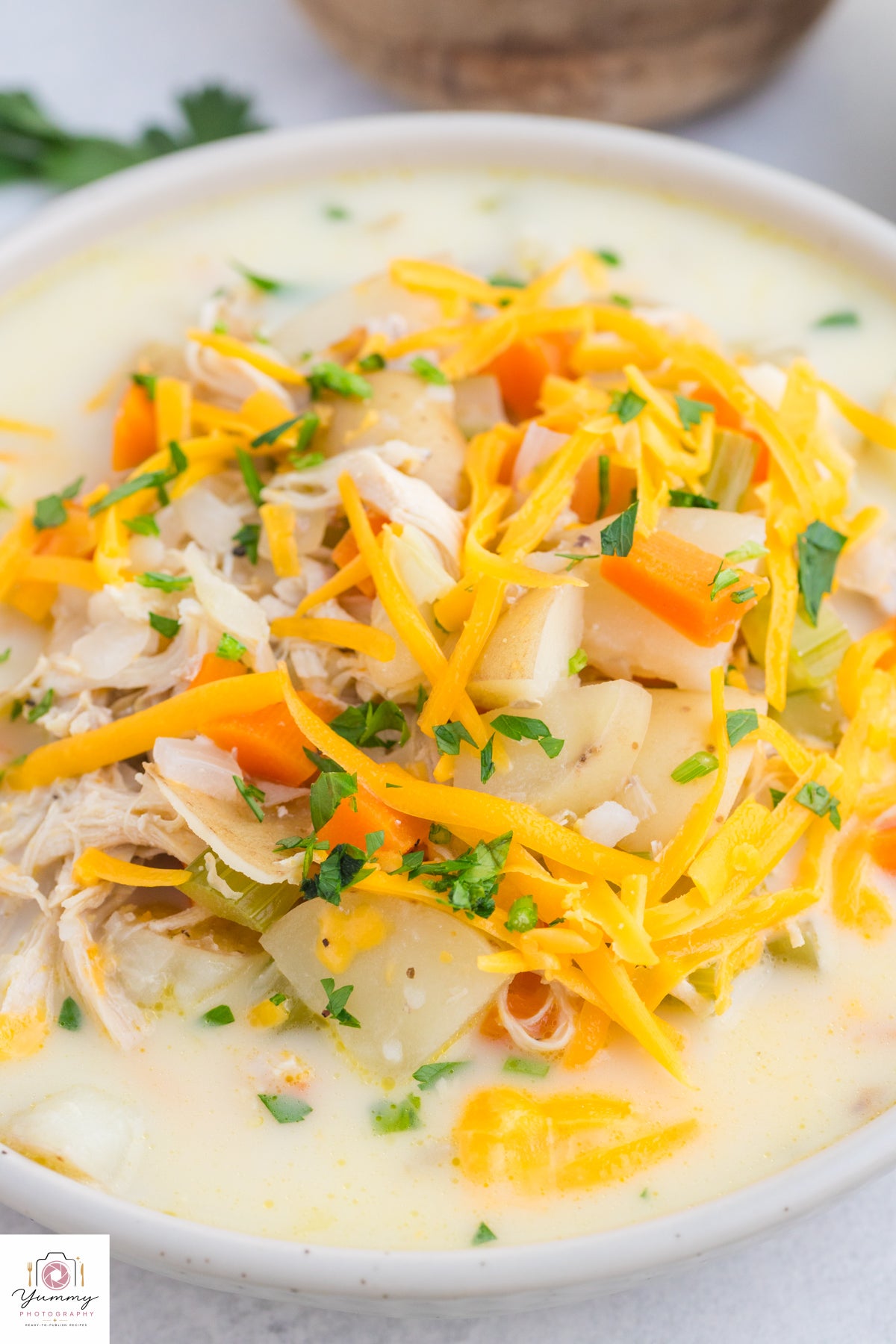 CHICKEN AND POTATO SOUP
