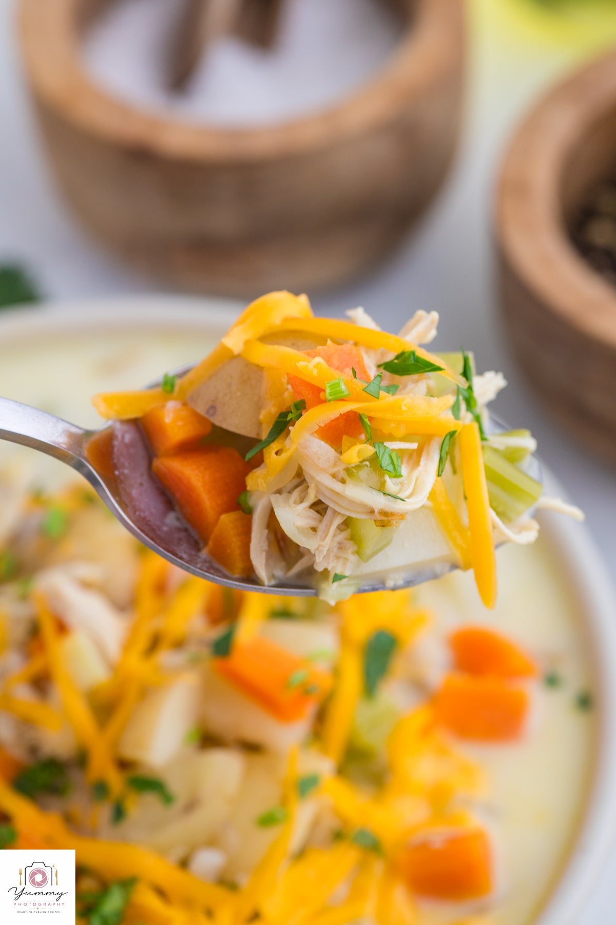 CHICKEN AND POTATO SOUP