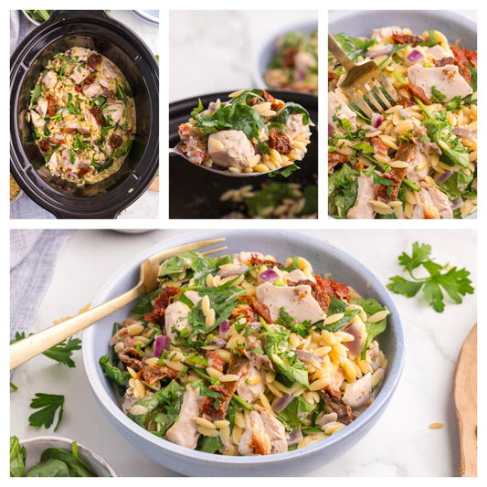 CROCKPOT MARRY ME CHICKEN ORZO