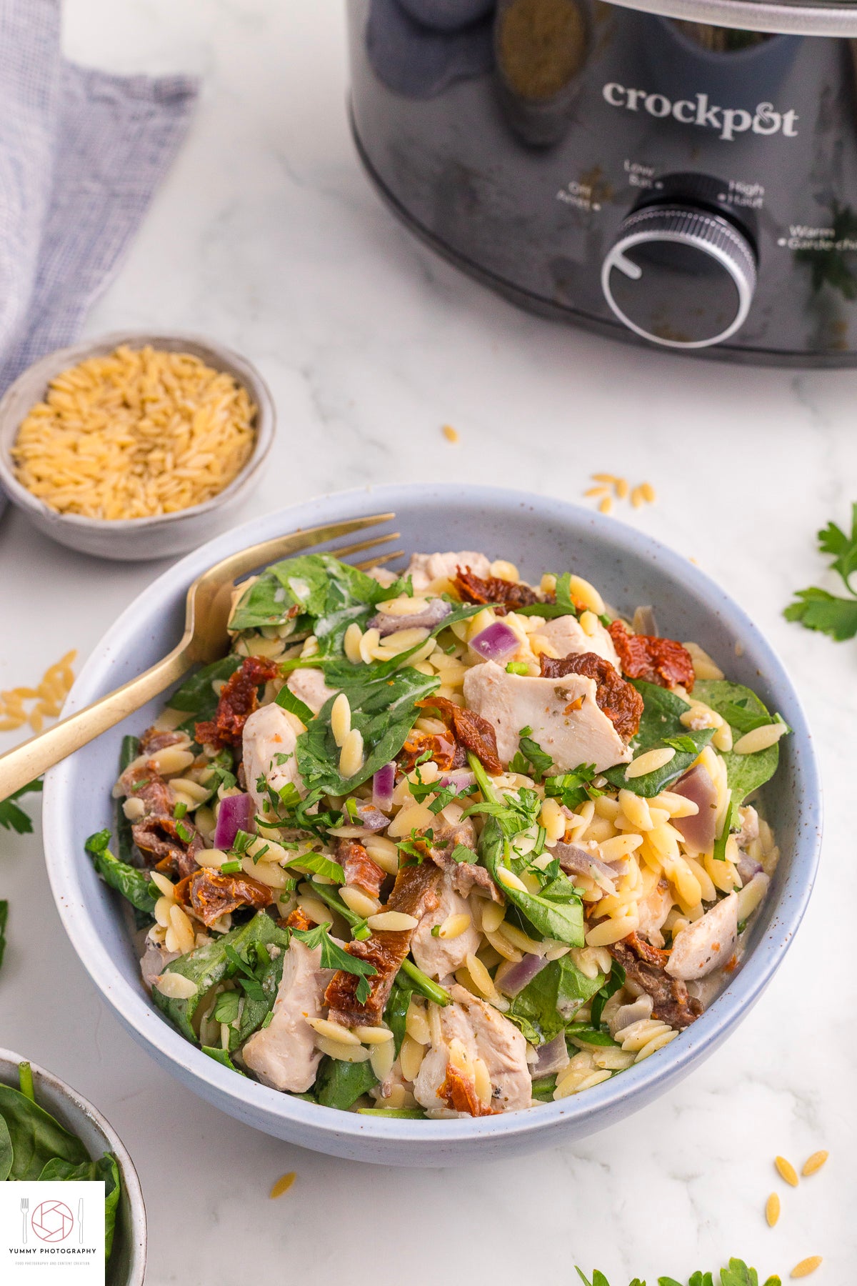 CROCKPOT MARRY ME CHICKEN ORZO