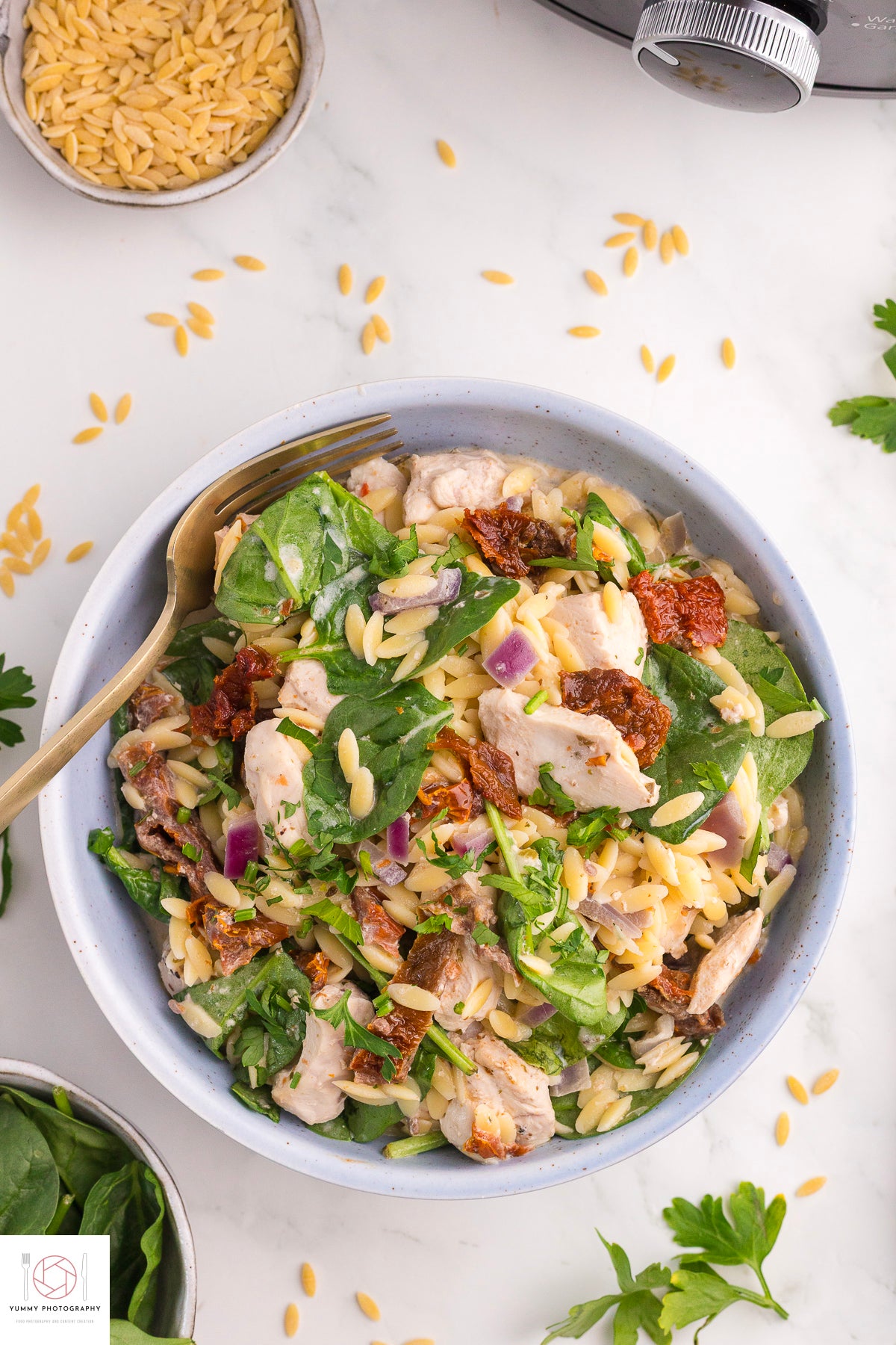 CROCKPOT MARRY ME CHICKEN ORZO