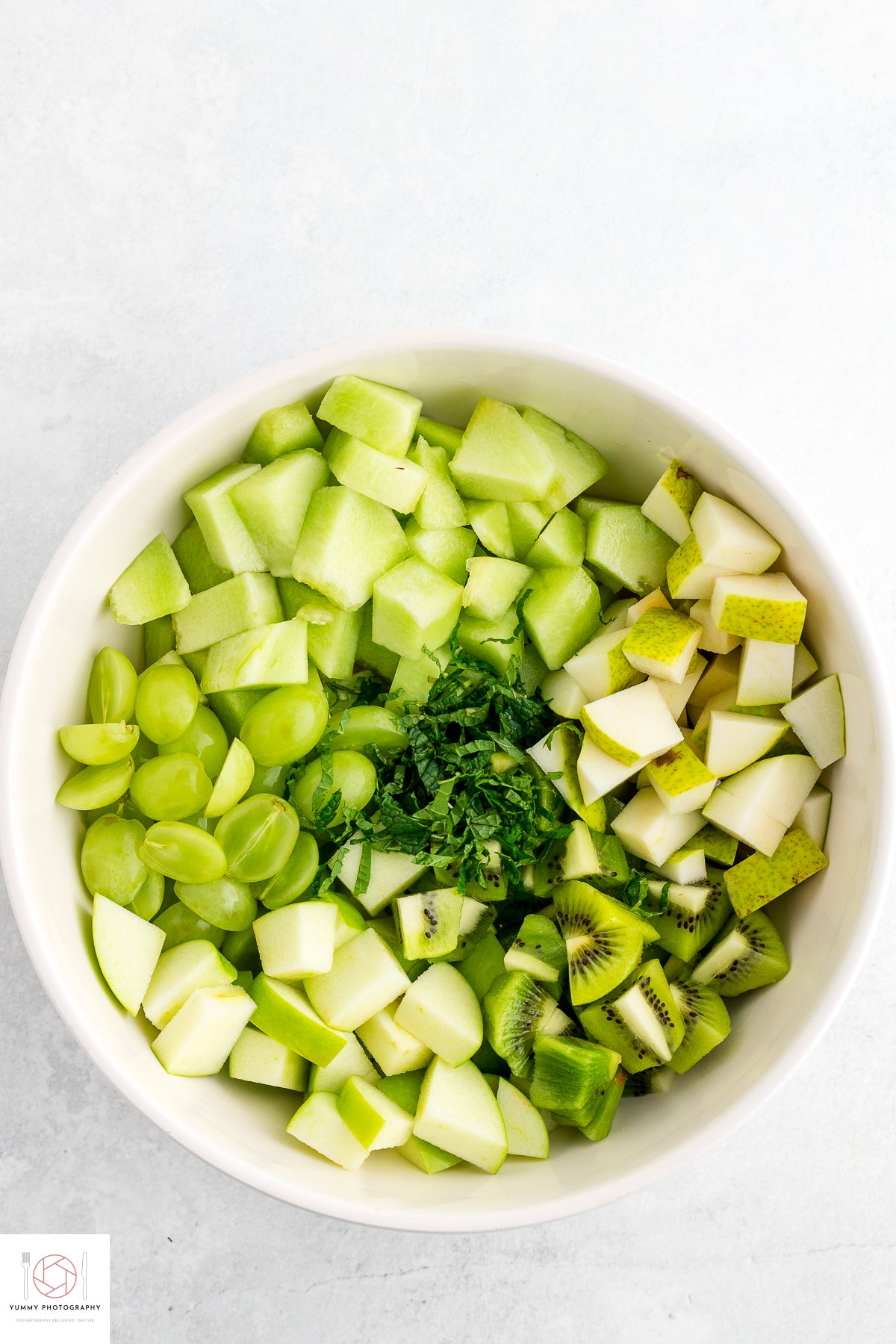 Green Fruit Salad