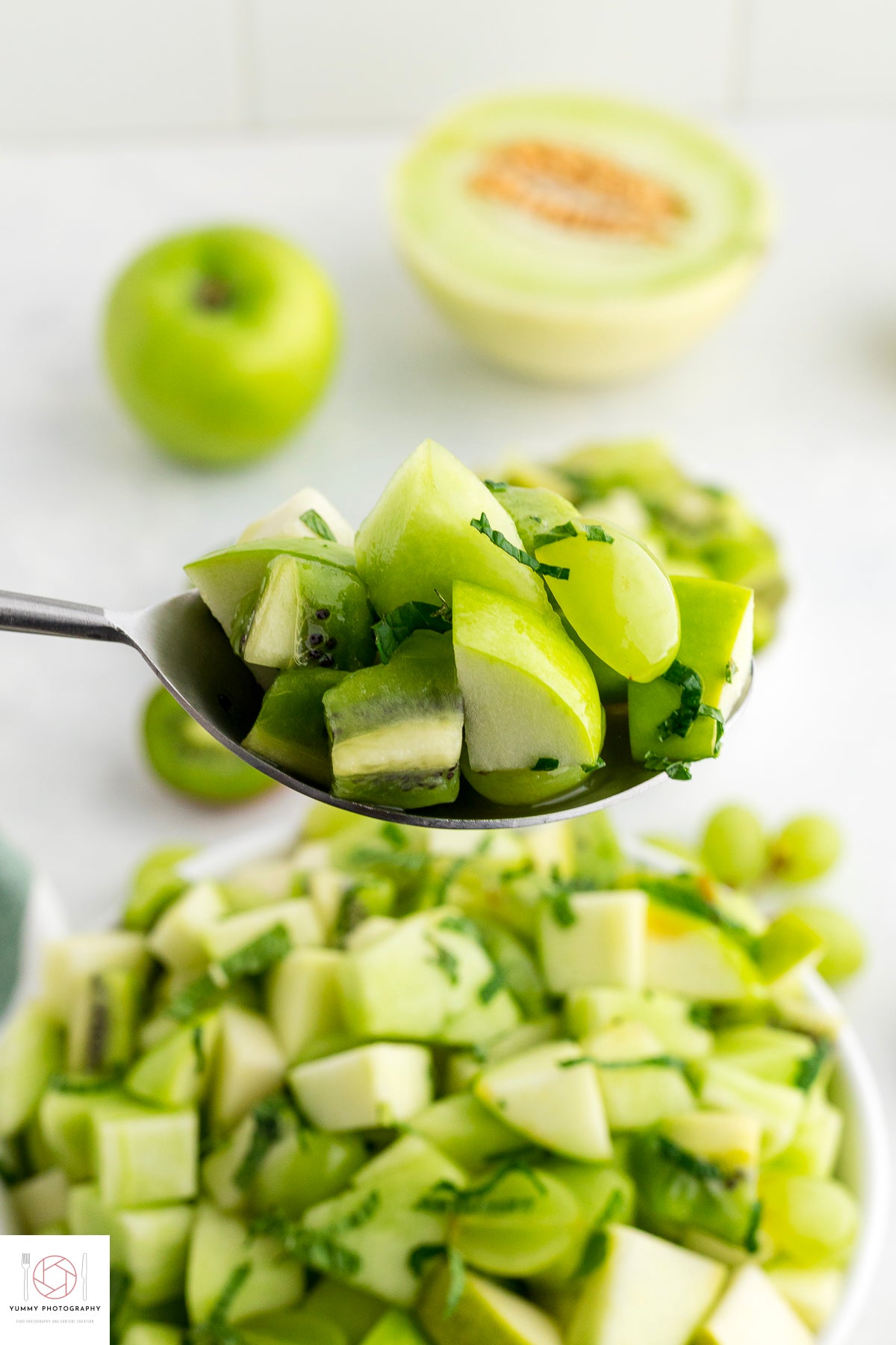 Green Fruit Salad