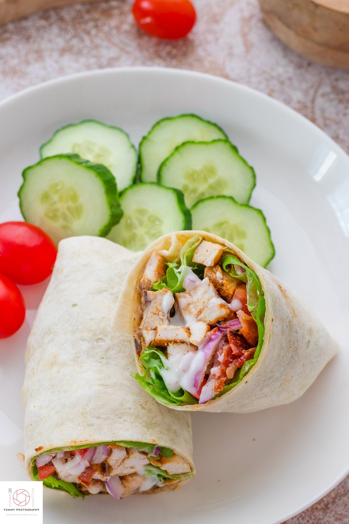 Grilled Chicken Wrap