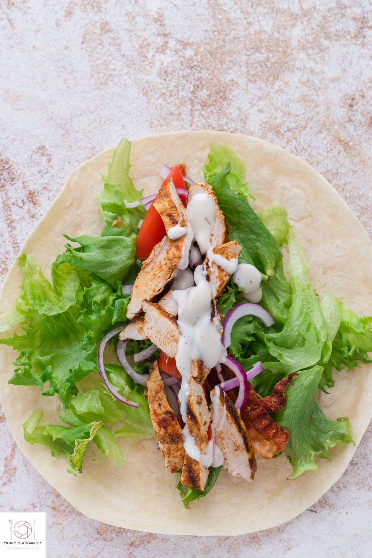 Grilled Chicken Wrap