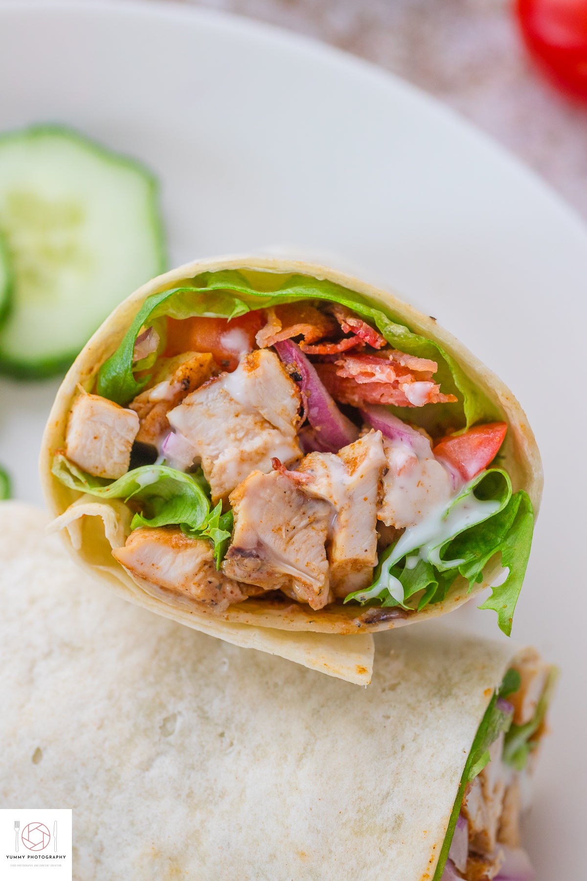 Grilled Chicken Wrap