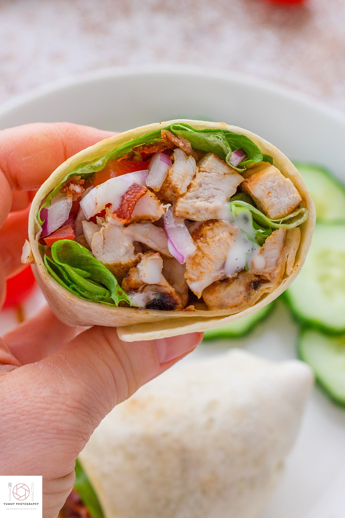 Grilled Chicken Wrap