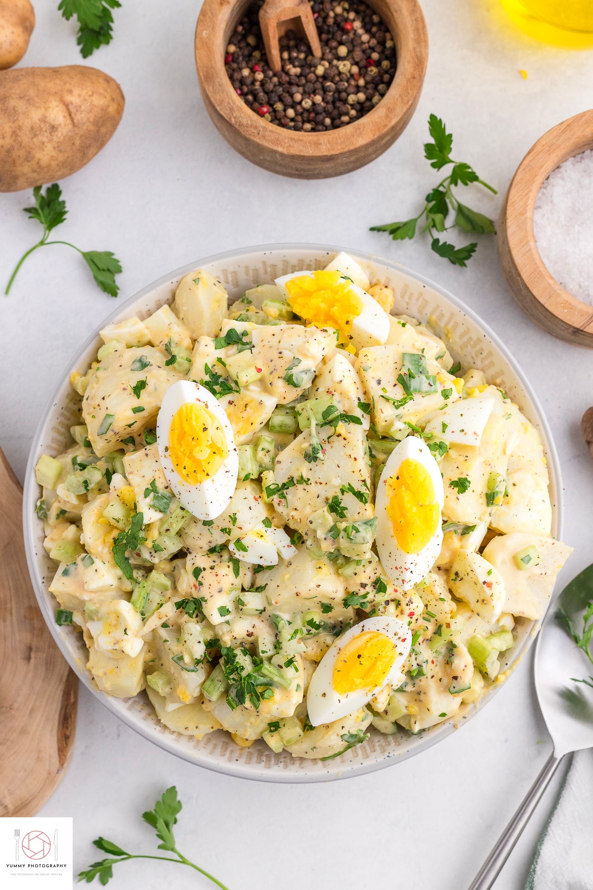 DEVILED EGG POTATO SALAD (mini exclusive)
