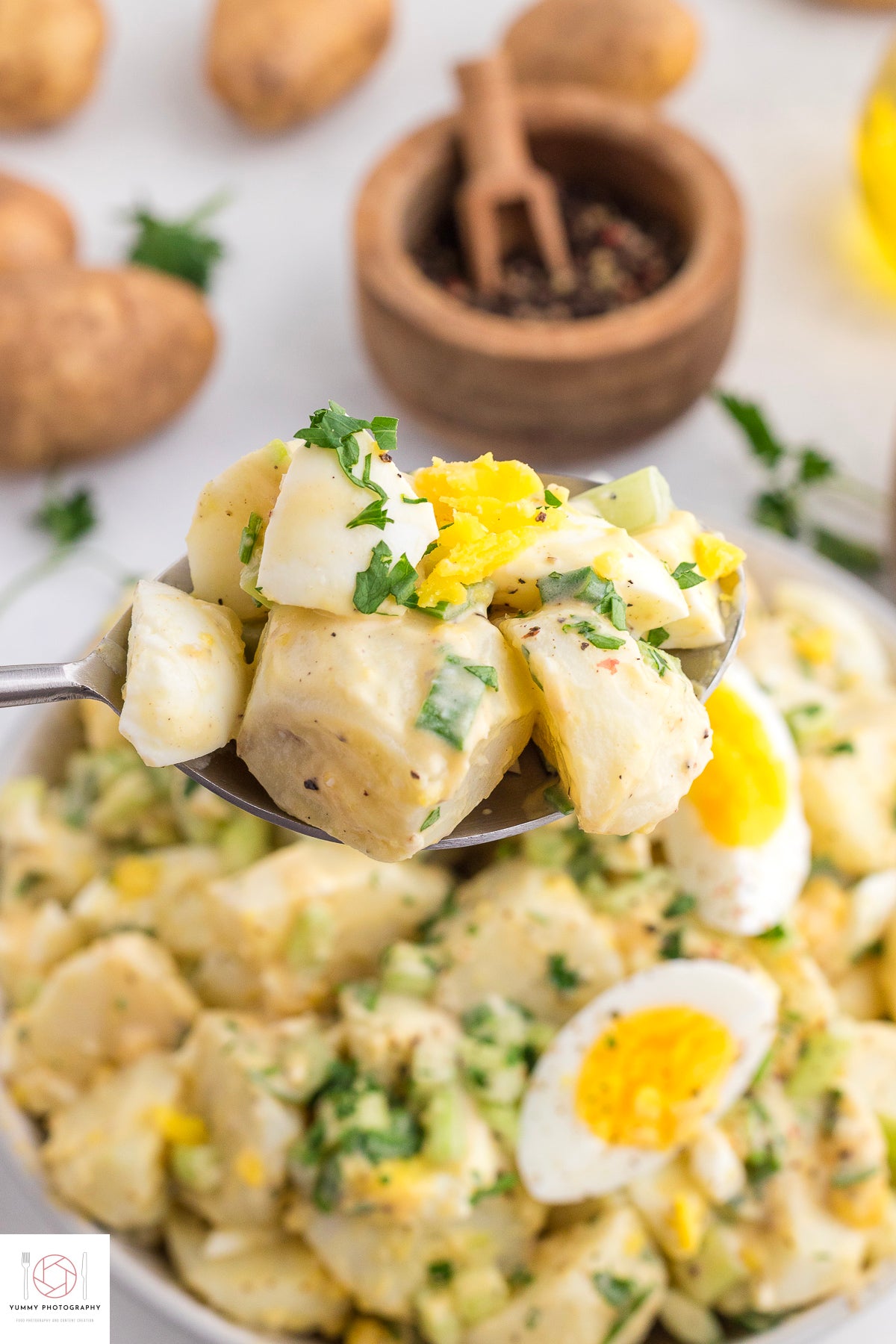 DEVILED EGG POTATO SALAD (mini exclusive)