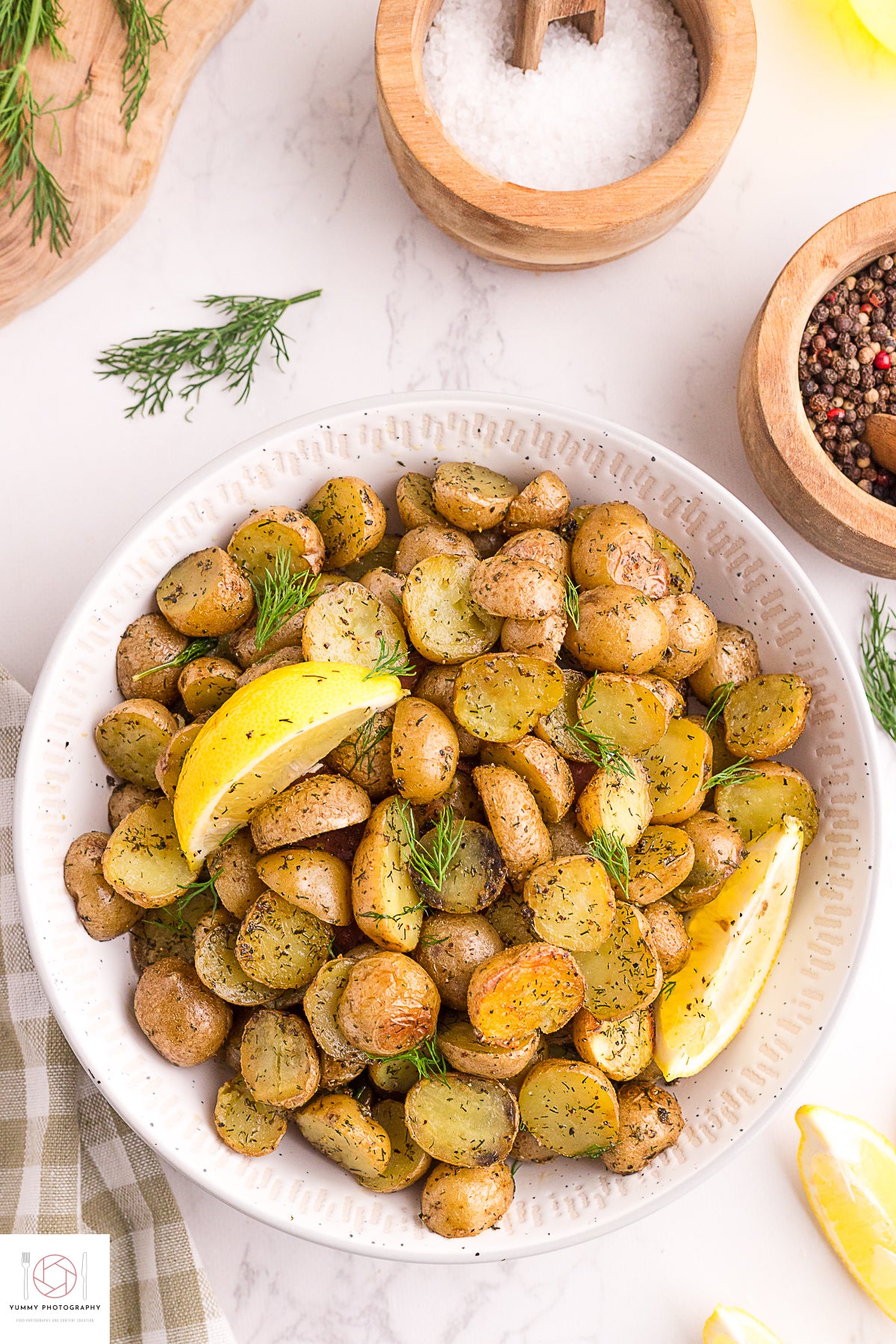 DILL ROASTED POTATOES