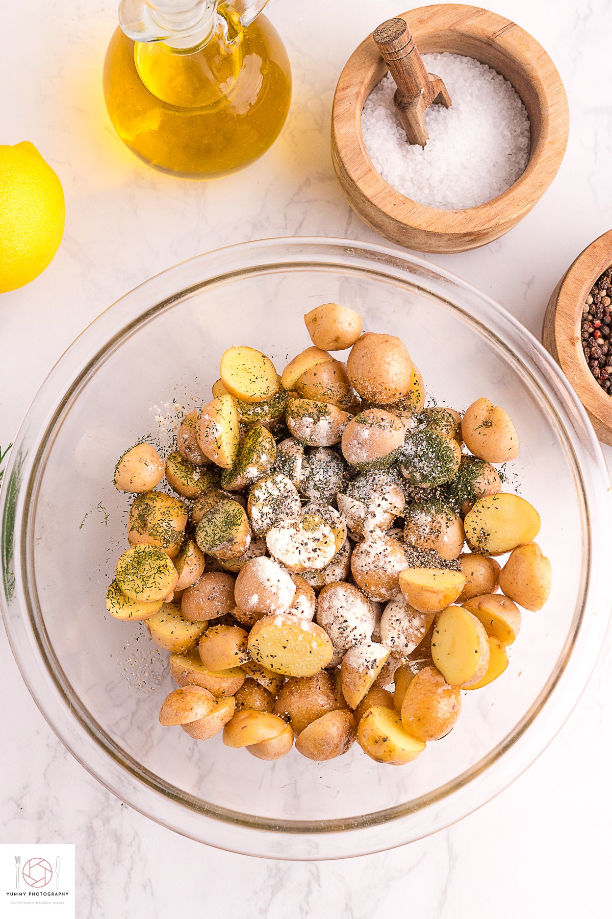 DILL ROASTED POTATOES