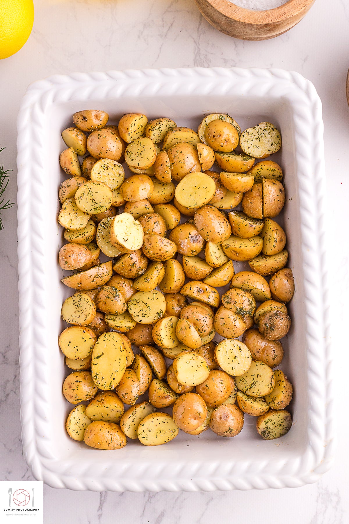 DILL ROASTED POTATOES