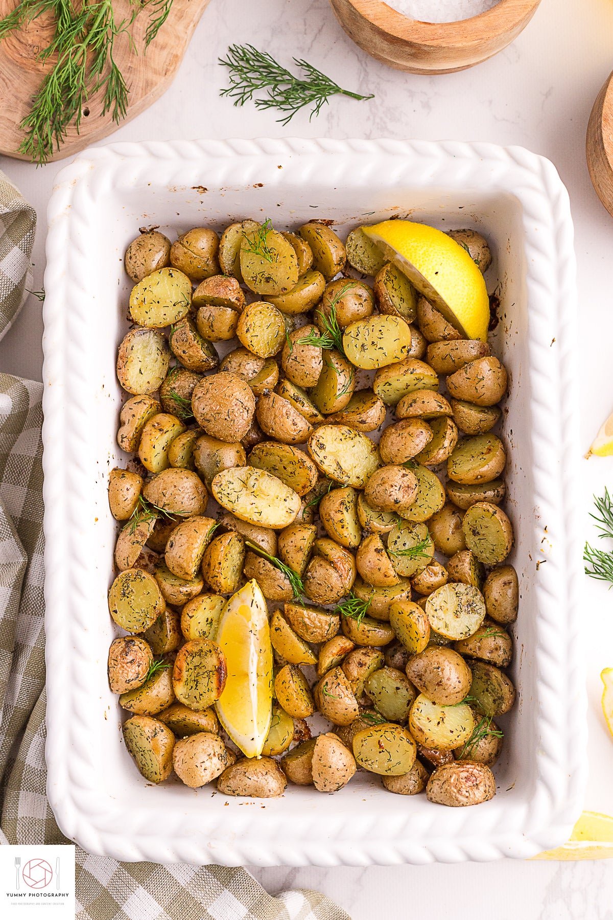 DILL ROASTED POTATOES