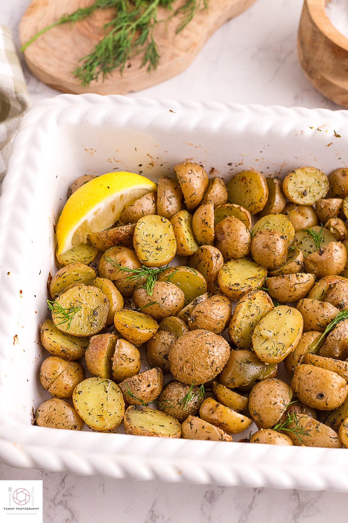 DILL ROASTED POTATOES