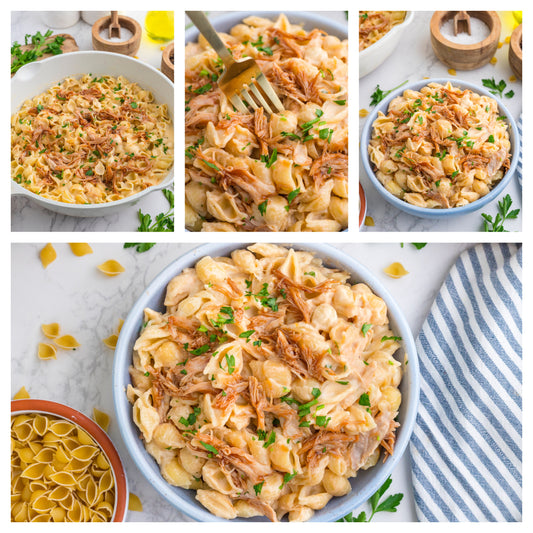 BBQ CHICKEN MAC AND CHEESE