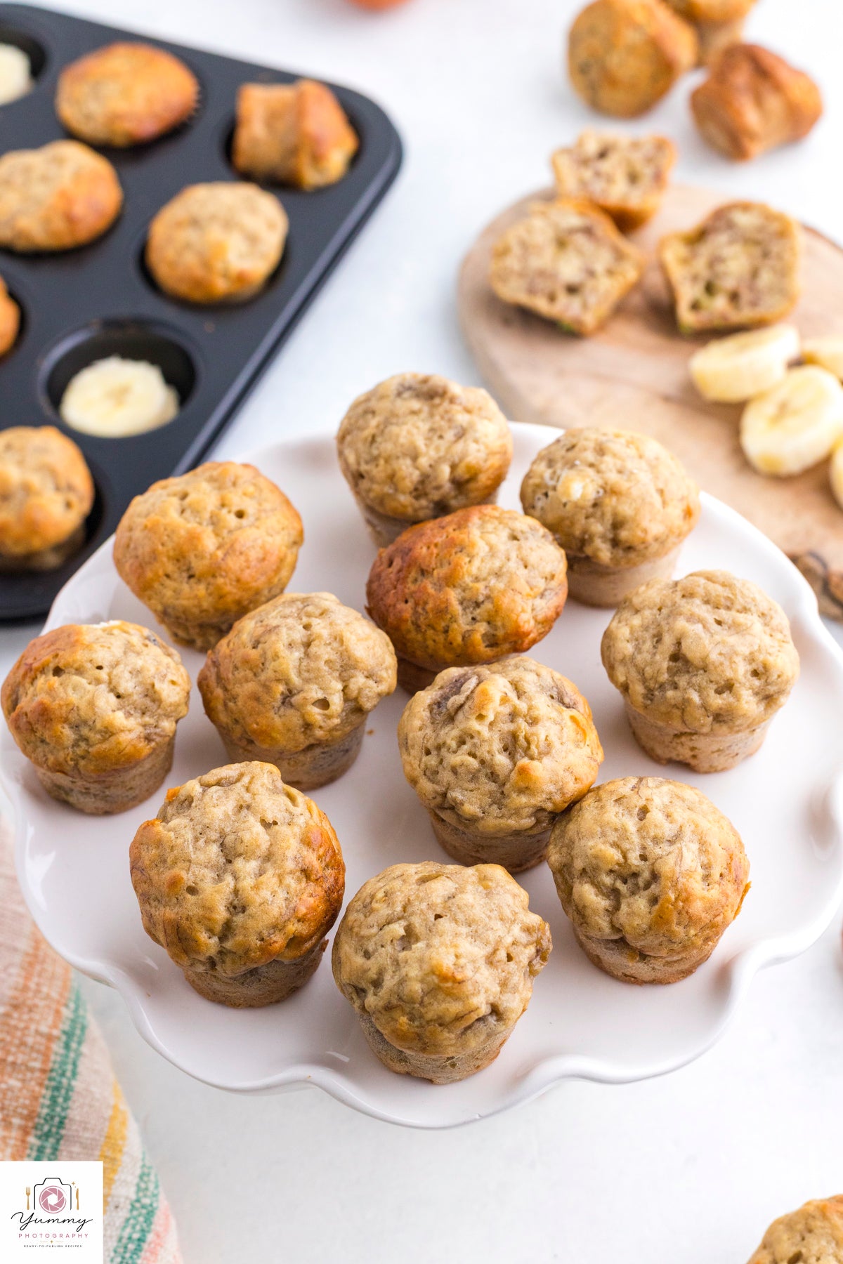 BANANA MINI MUFFINS