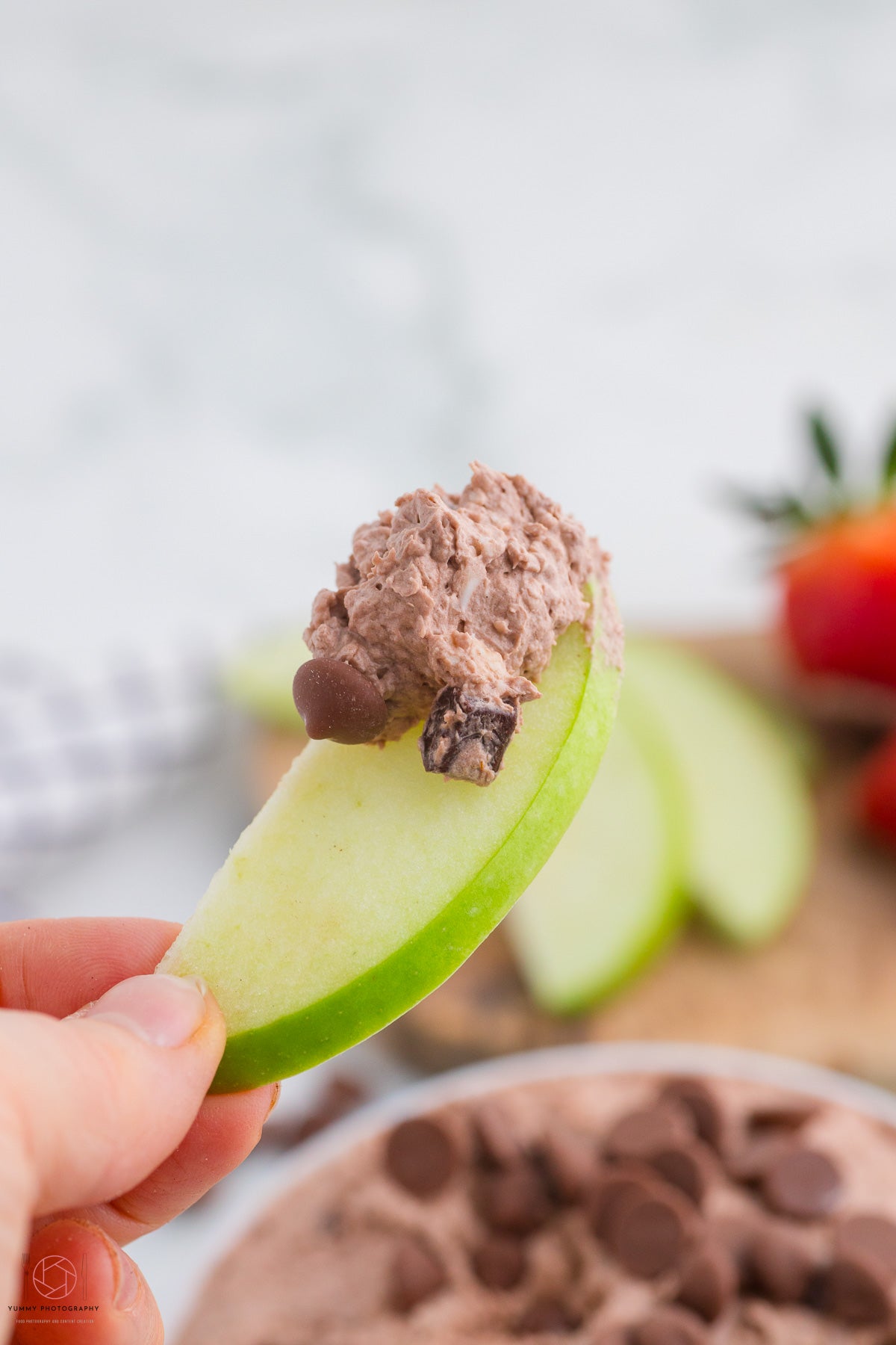 BROWNIE BATTER DIP