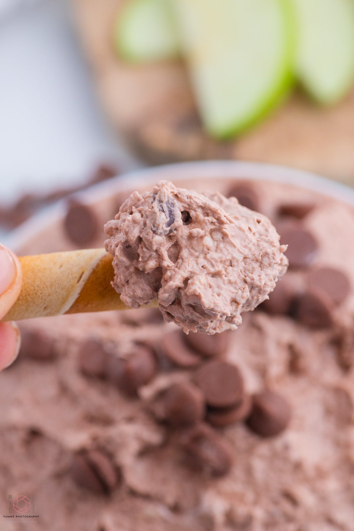 BROWNIE BATTER DIP