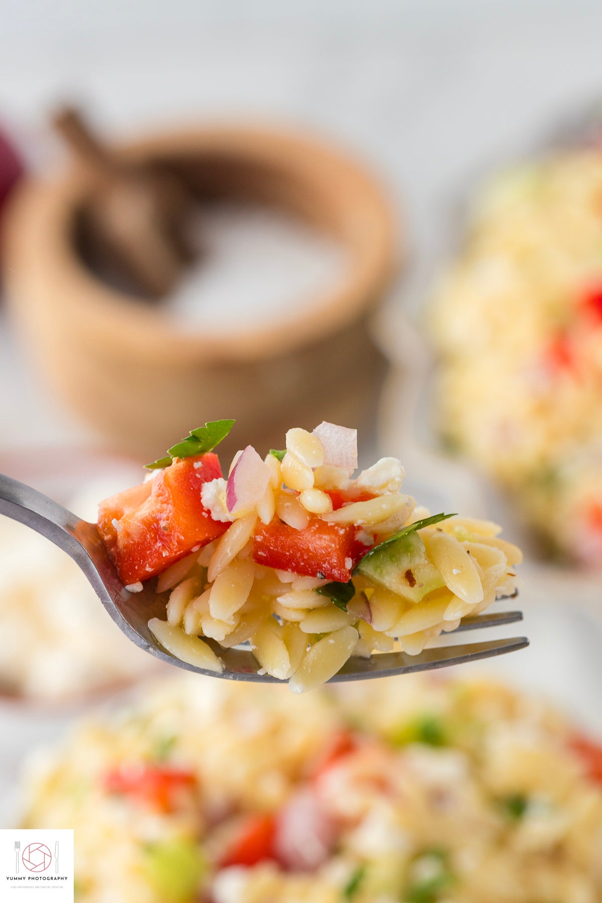 Lemon Orzo Pasta Salad