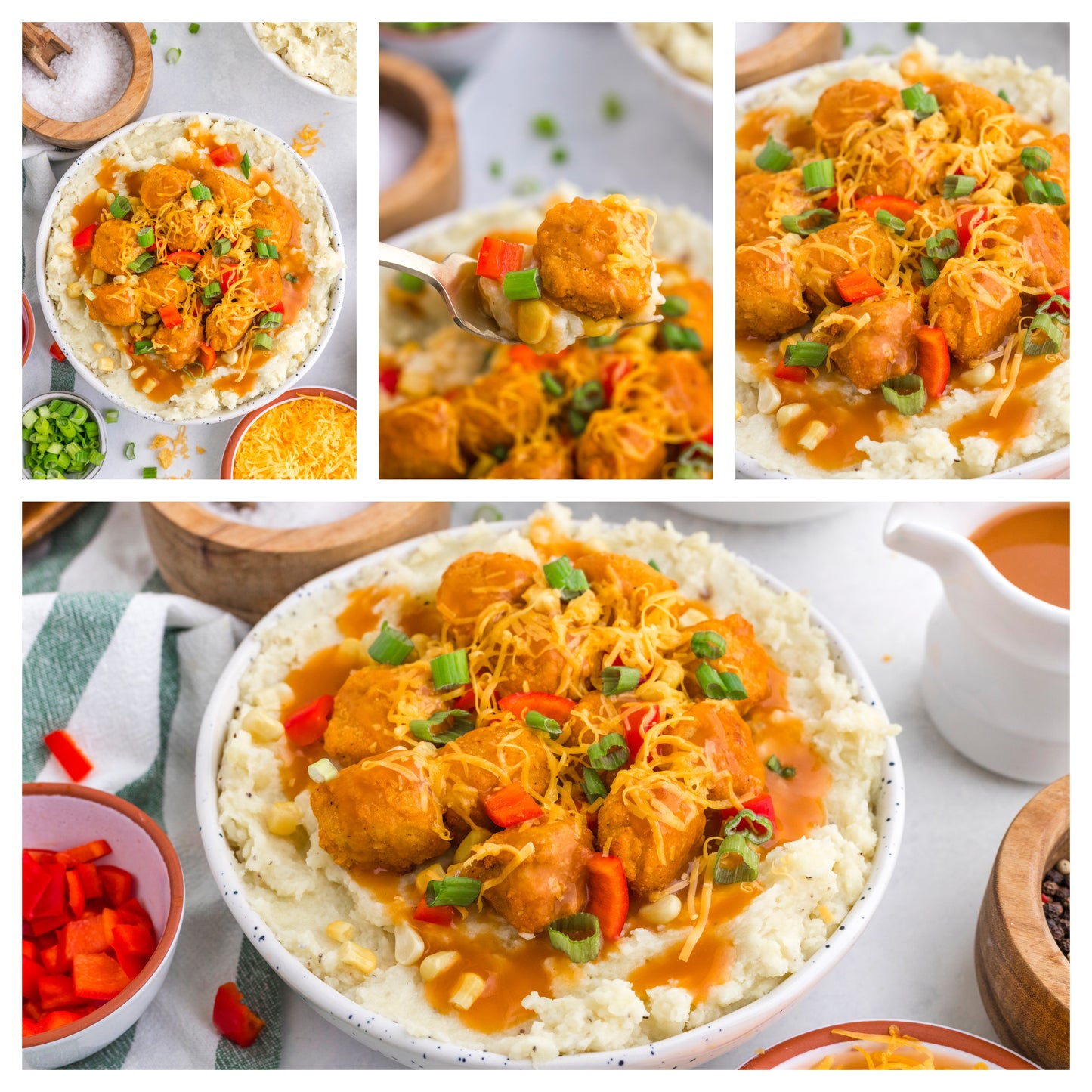 POP CORN CHICKEN BOWL + 15 SECOND SHORT FOR SOCIAL MEDIA