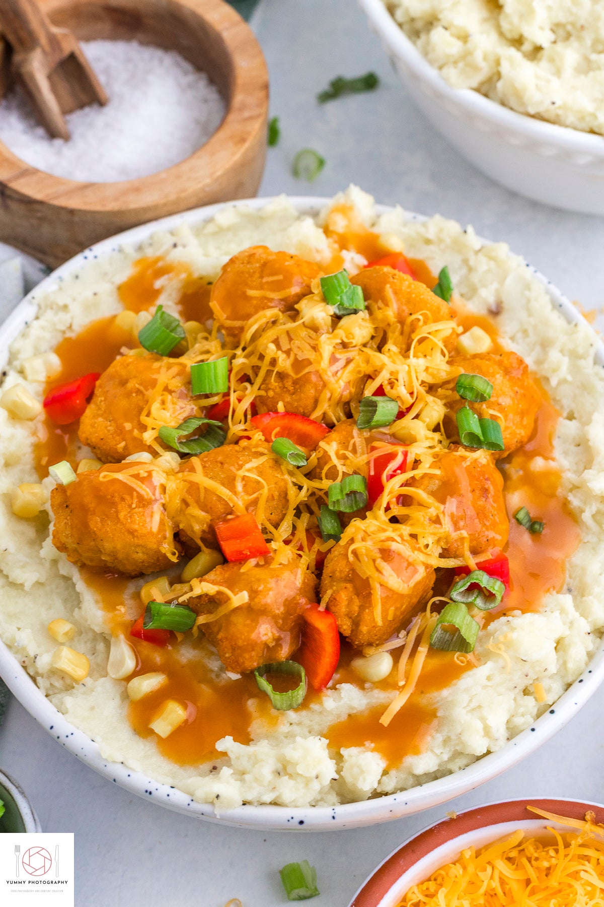 POP CORN CHICKEN BOWL + 15 SECOND SHORT FOR SOCIAL MEDIA