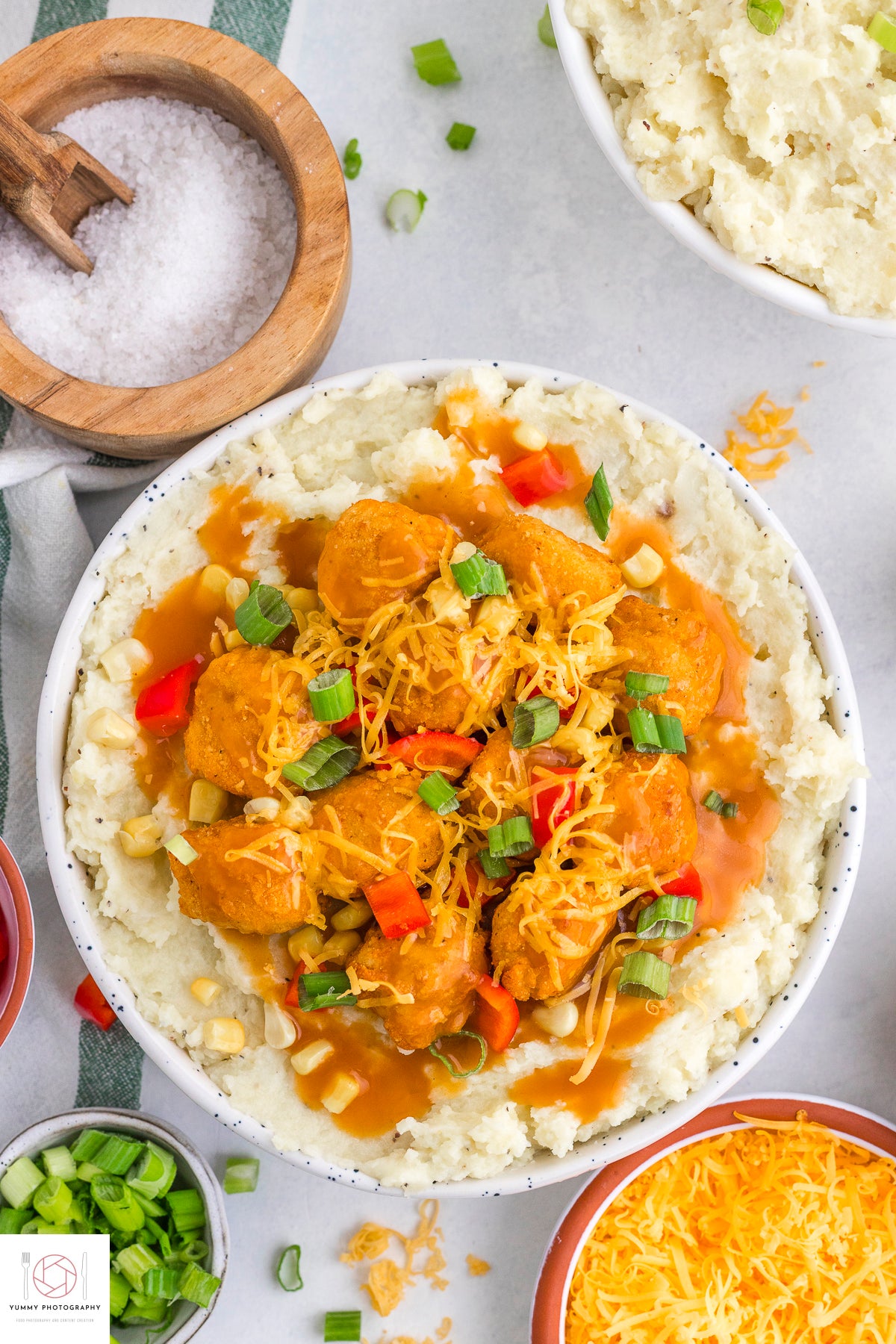 POP CORN CHICKEN BOWL + 15 SECOND SHORT FOR SOCIAL MEDIA