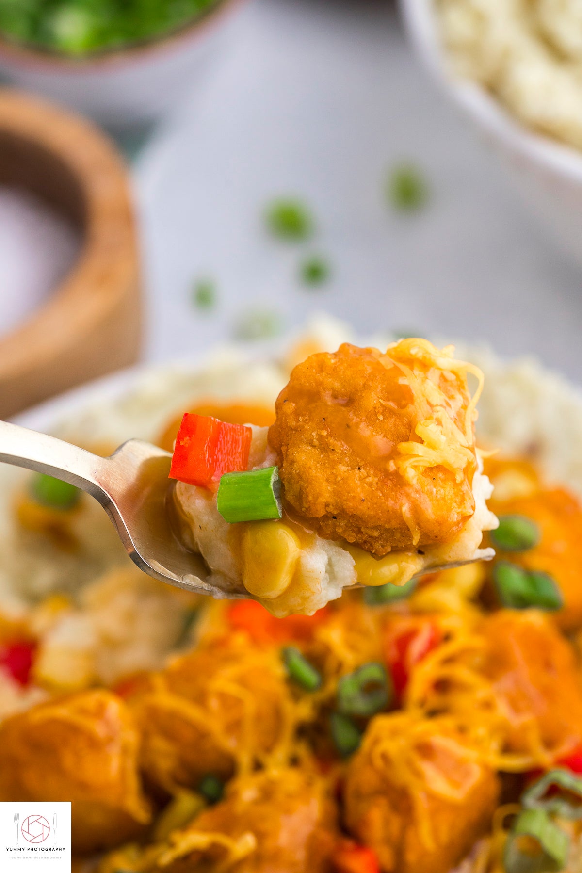 POP CORN CHICKEN BOWL + 15 SECOND SHORT FOR SOCIAL MEDIA