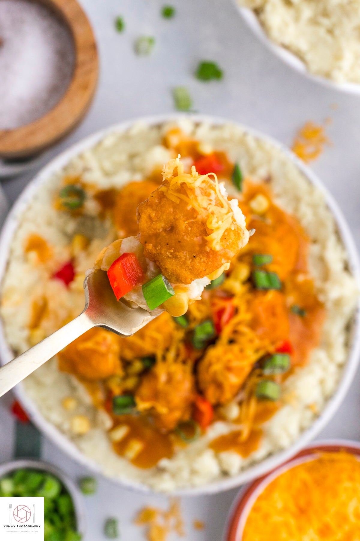 POP CORN CHICKEN BOWL + 15 SECOND SHORT FOR SOCIAL MEDIA