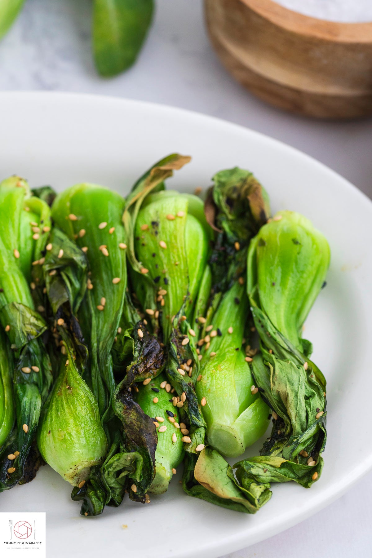 ROASTED BOK CHOY