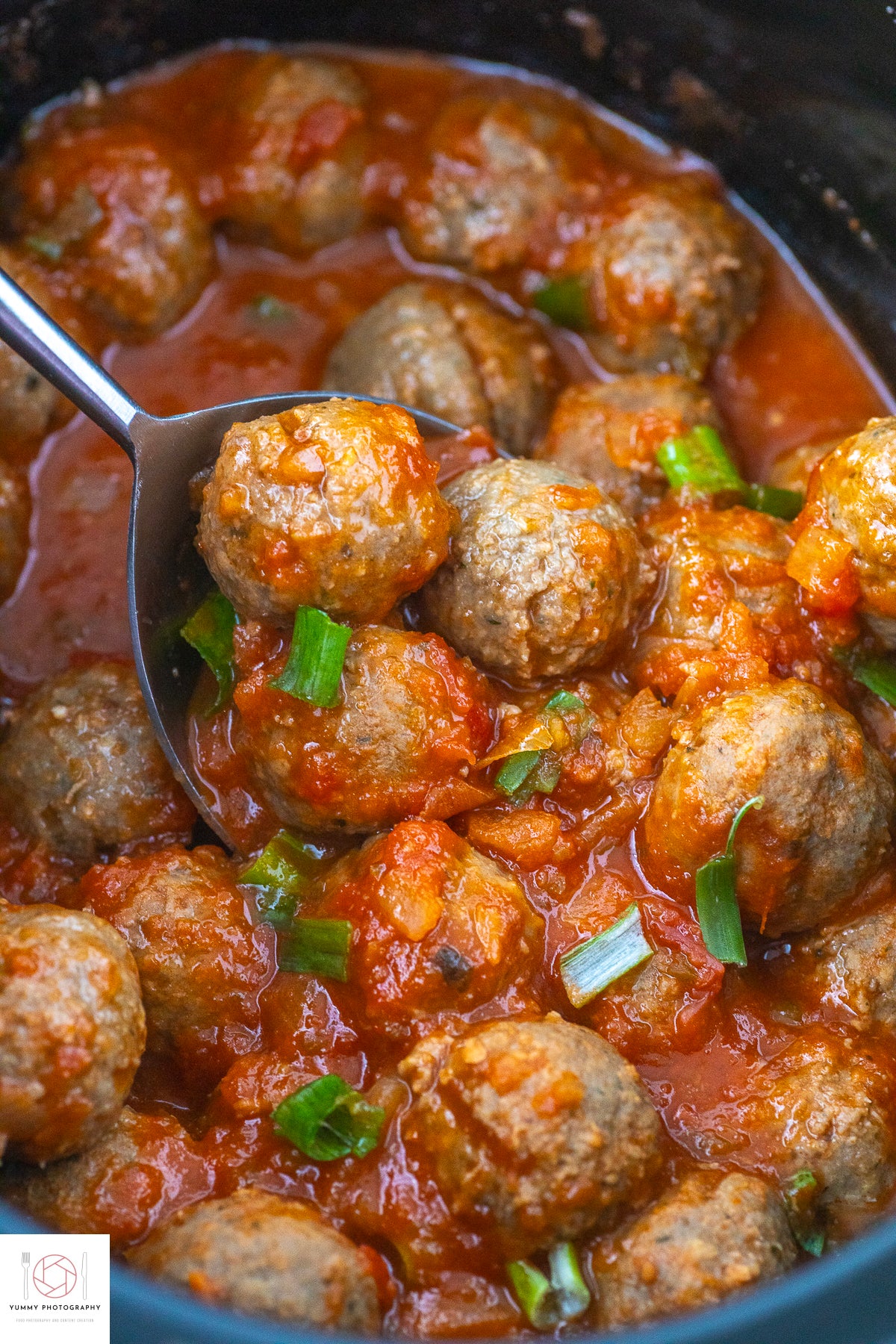 SLOW COOKER ENCHILADA MEATBALLS
