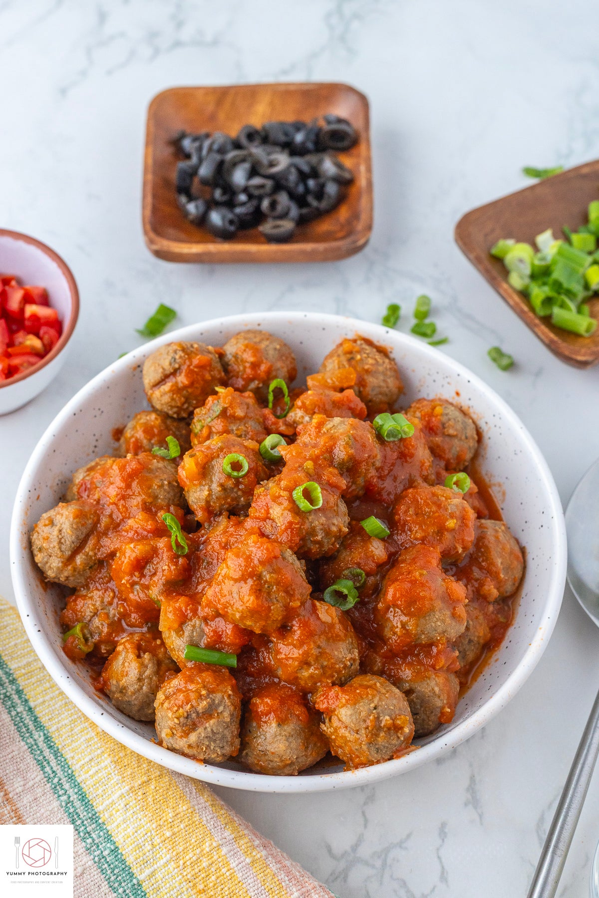 SLOW COOKER ENCHILADA MEATBALLS