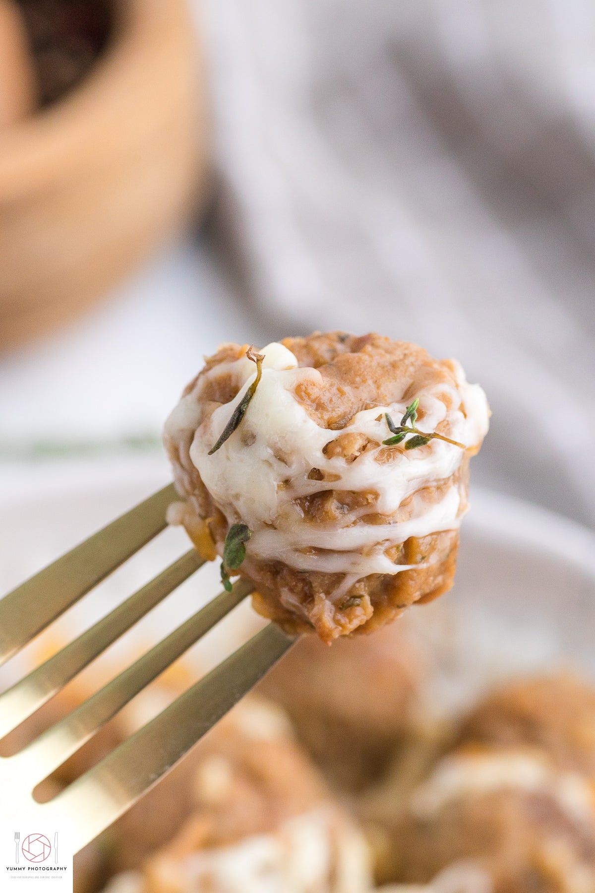 French Onion Meatballs