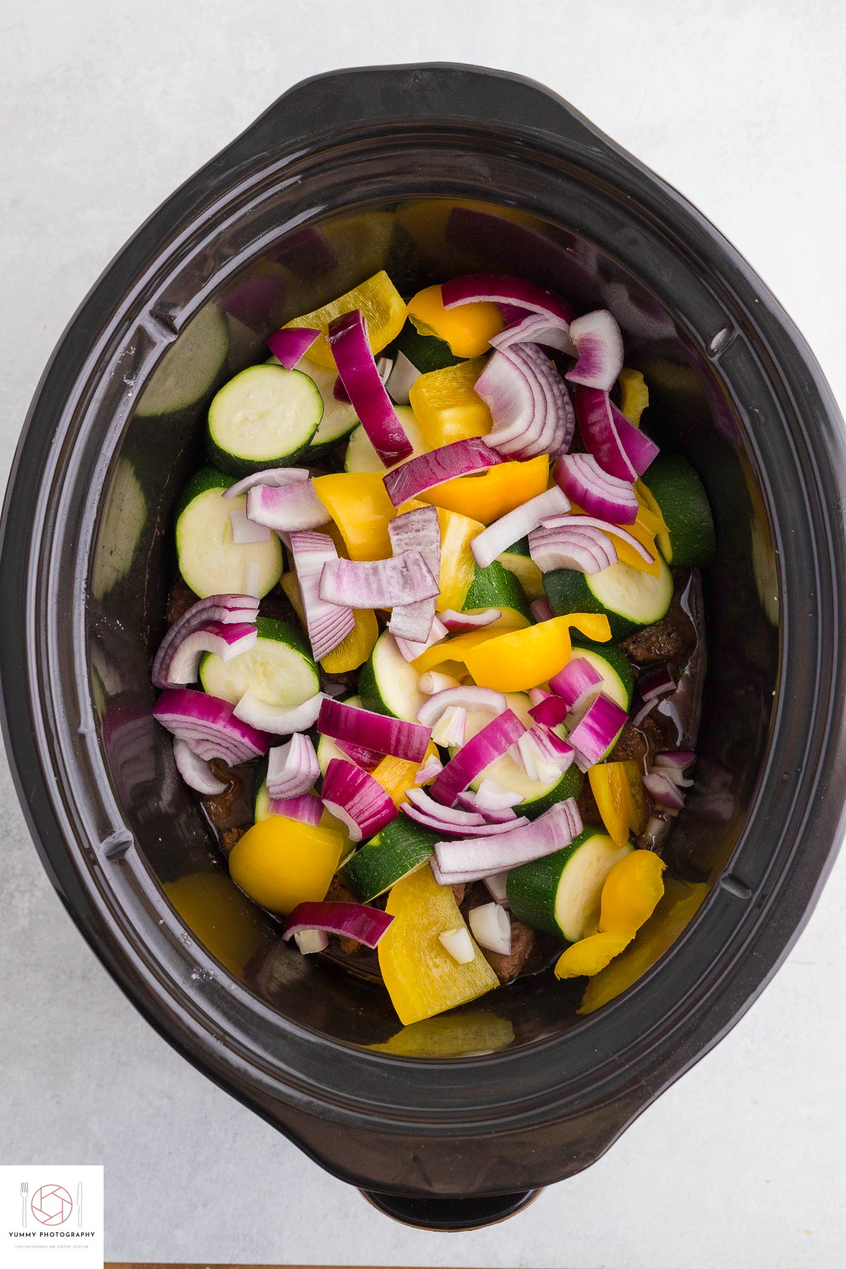 SLOW COOKER BEEF SUMMER STEW