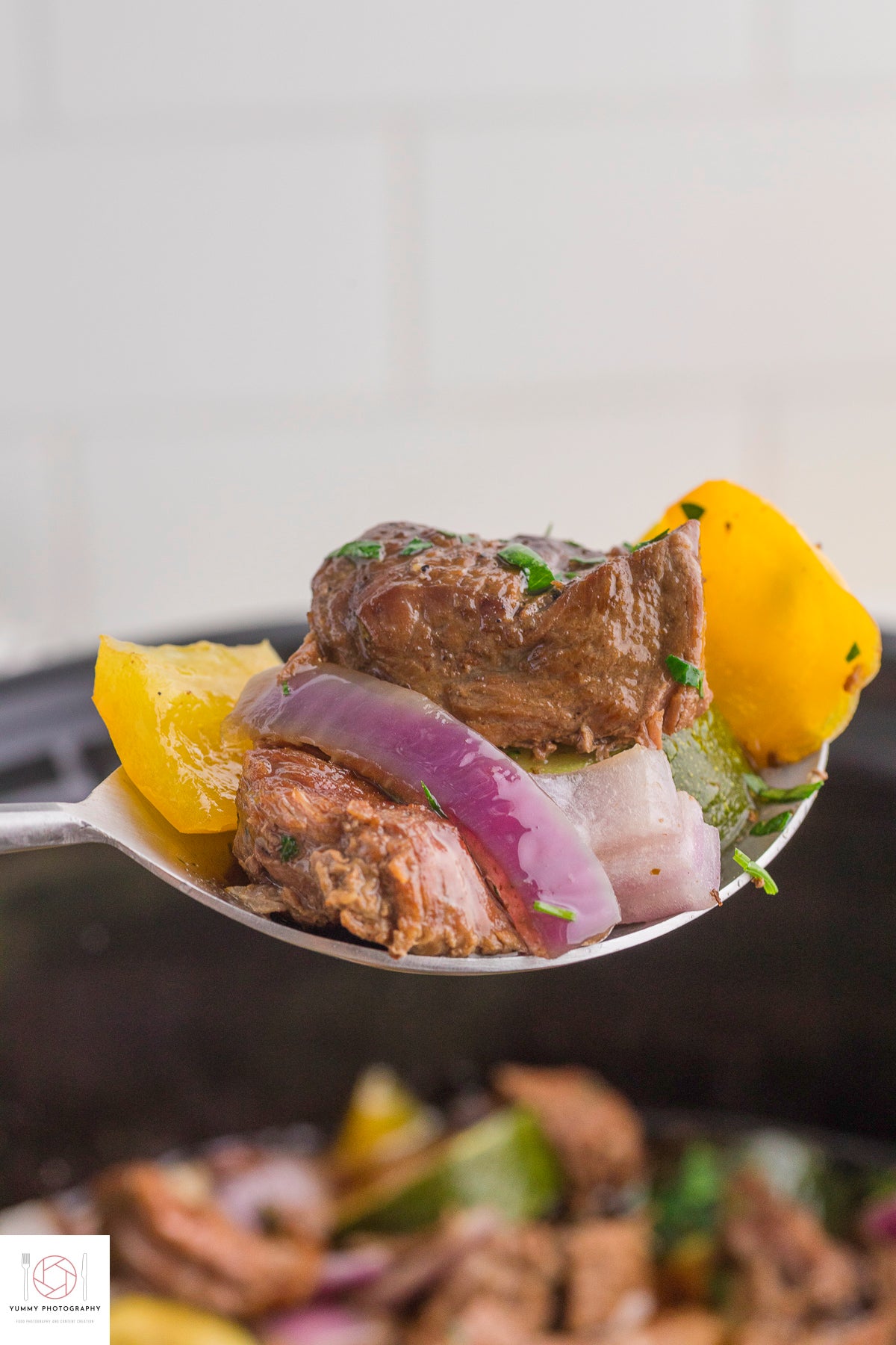 SLOW COOKER BEEF SUMMER STEW
