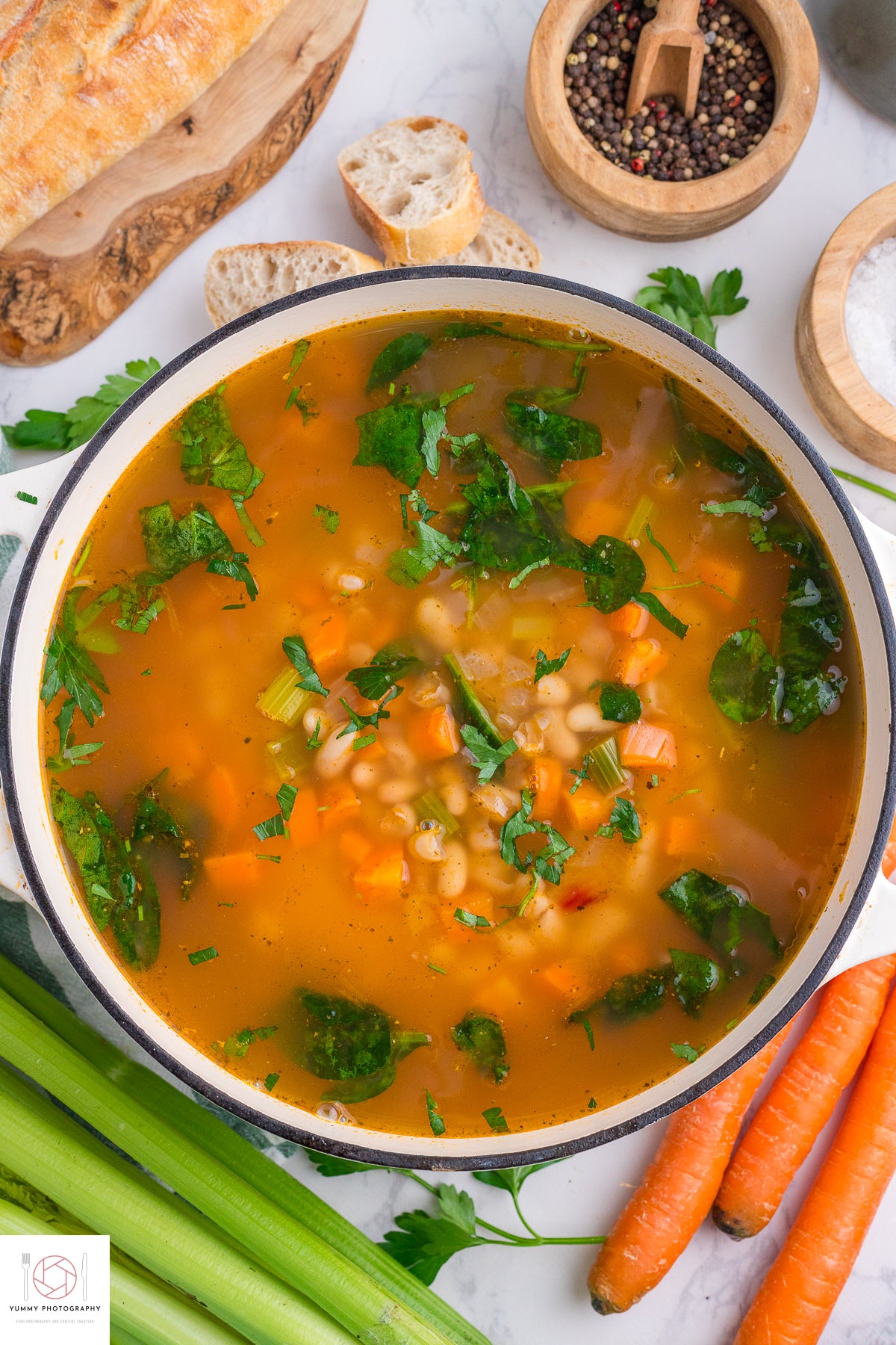 TUSCAN WHITE BEAN SOUP (mini exclusive)