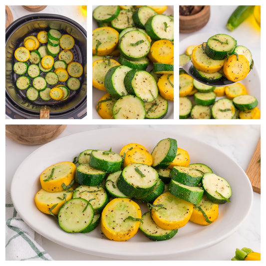 Air Fryer Zucchini and Squash (Mini Exclusive)