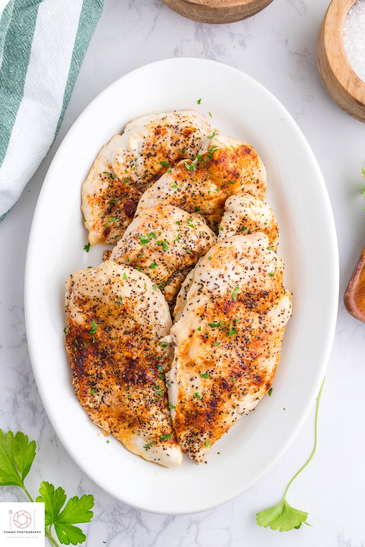 BAKED THIN CHICKEN BREASTS