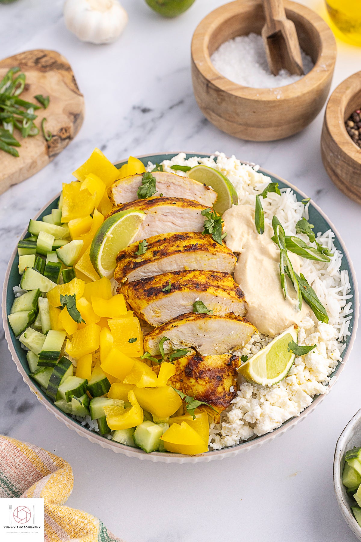 Grilled Chicken Shawarma Bowl