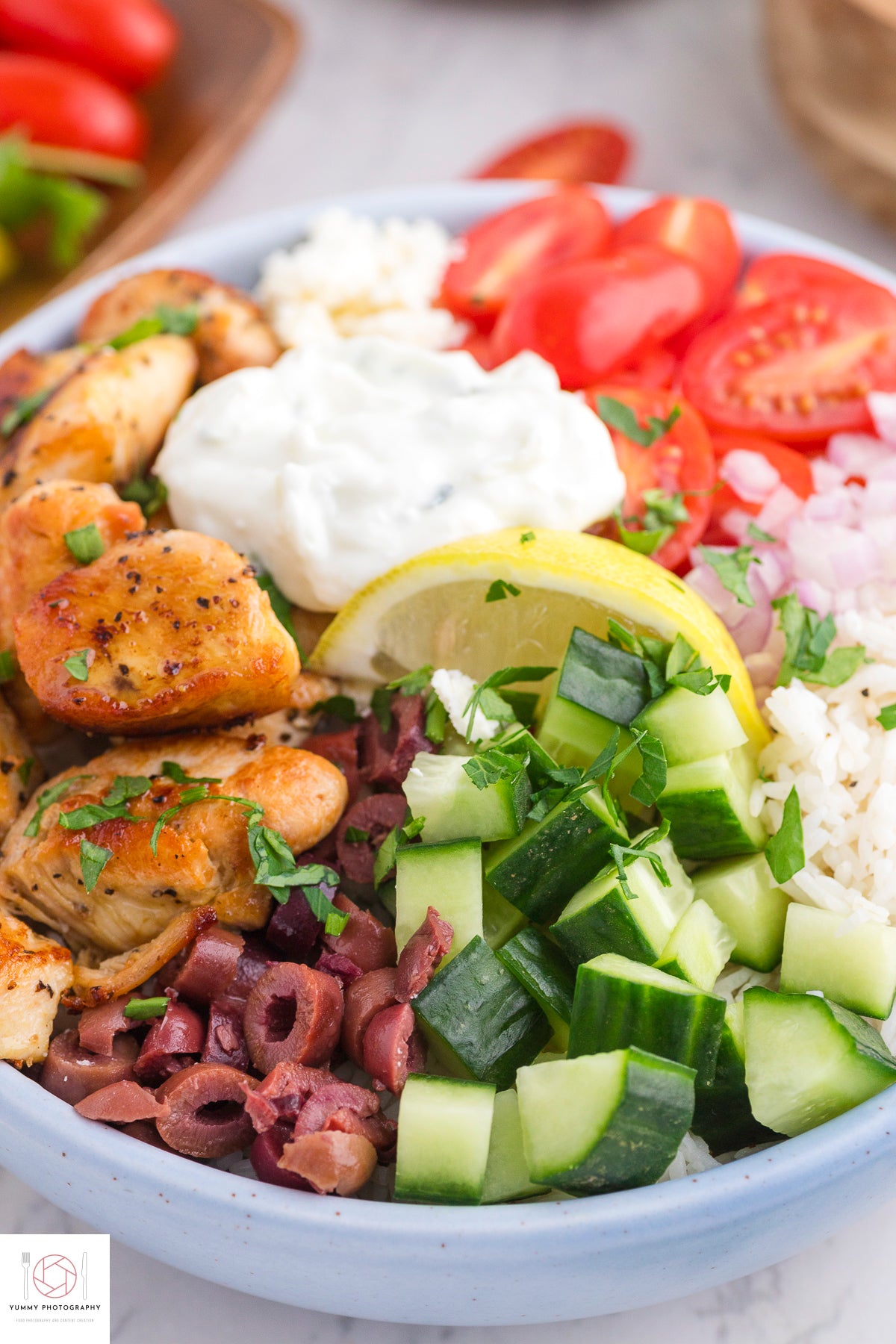 Chicken Gyro Bowl