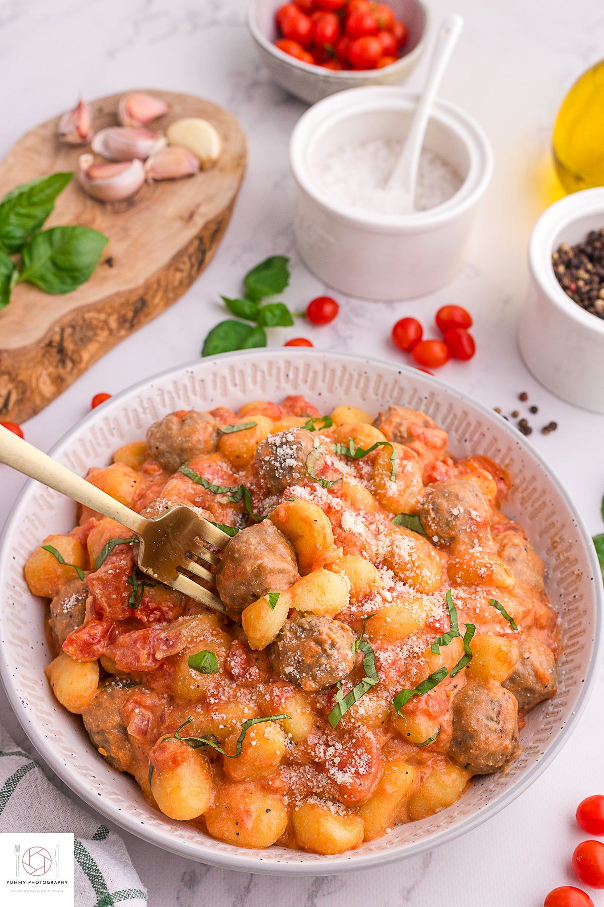 Gnocchi and Meatballs