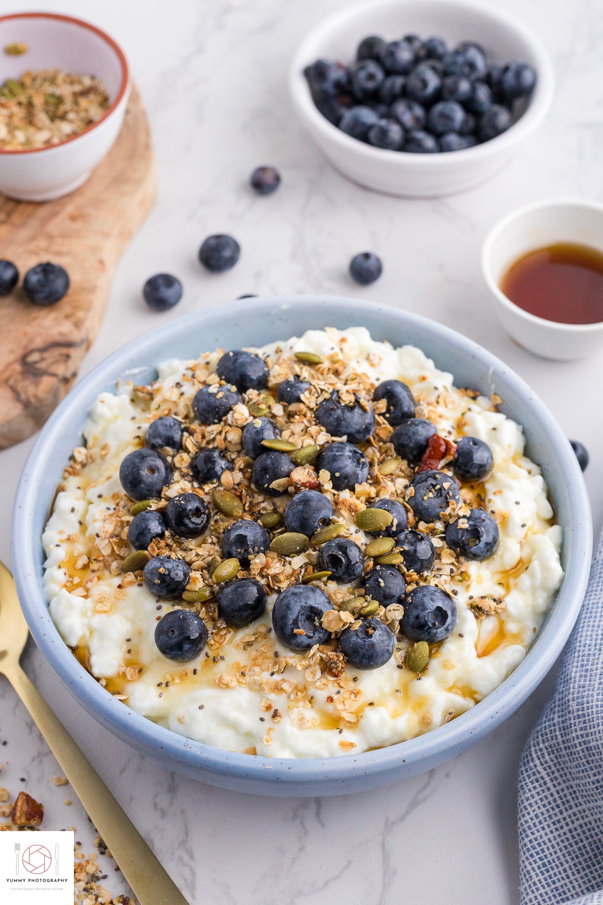 COTTAGE CHEESE BOWL ( 2 WAYS SWEET AND SAVORY)